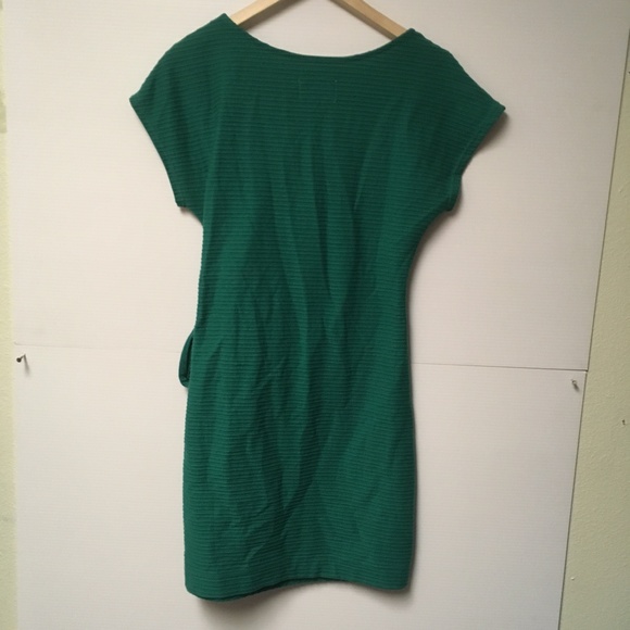 Emerald Green Anthro Saturday Sunday Ribbed Dress - Picture 6 of 6